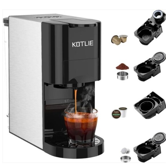 Kotlie 513K Nespresso original/K cup illy 44mm ESE coffee 19Bar Espresso Maker - Picture 1 of 10
